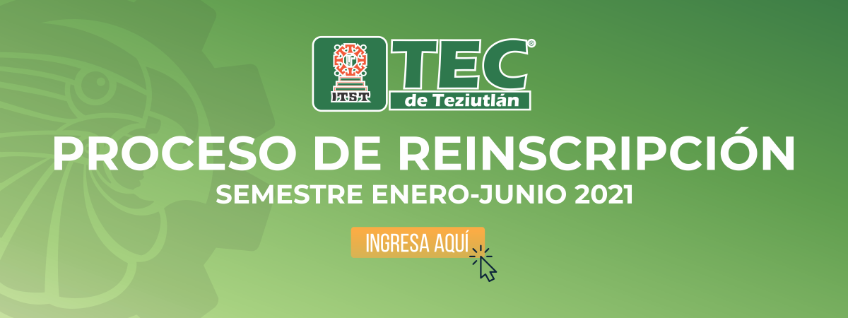 Proceso Reinscripción Ene - Jun 2021